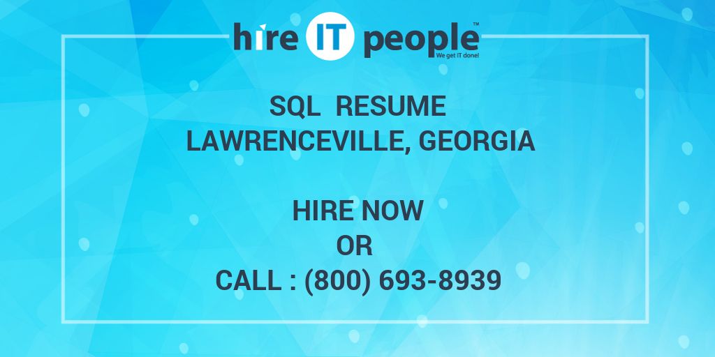 resume writing services lawrenceville ga