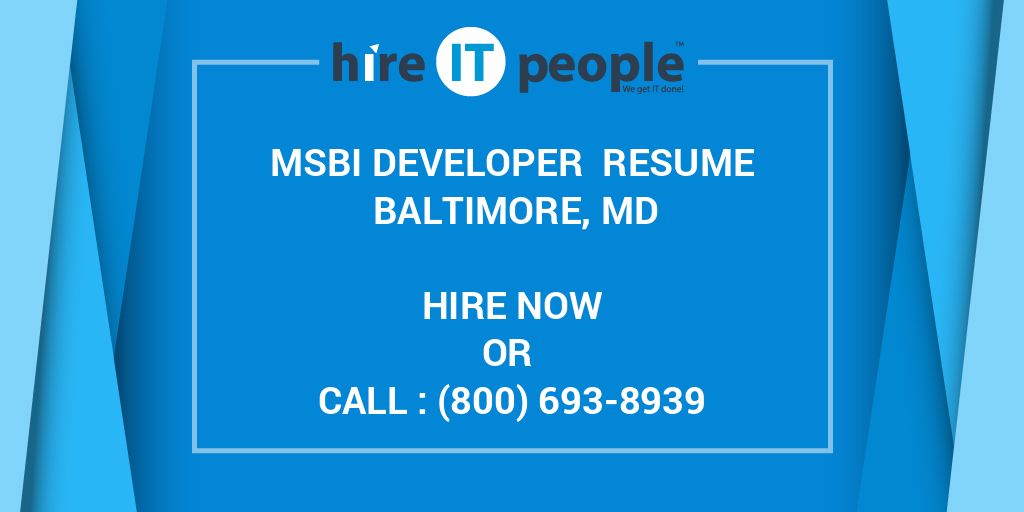 msbi-developer-resume-baltimore-md-hire-it-people-we-get-it-done