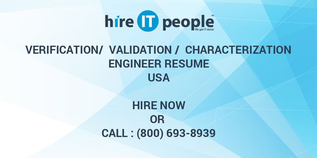verification-validation-characterization-engineer-resume-hire-it