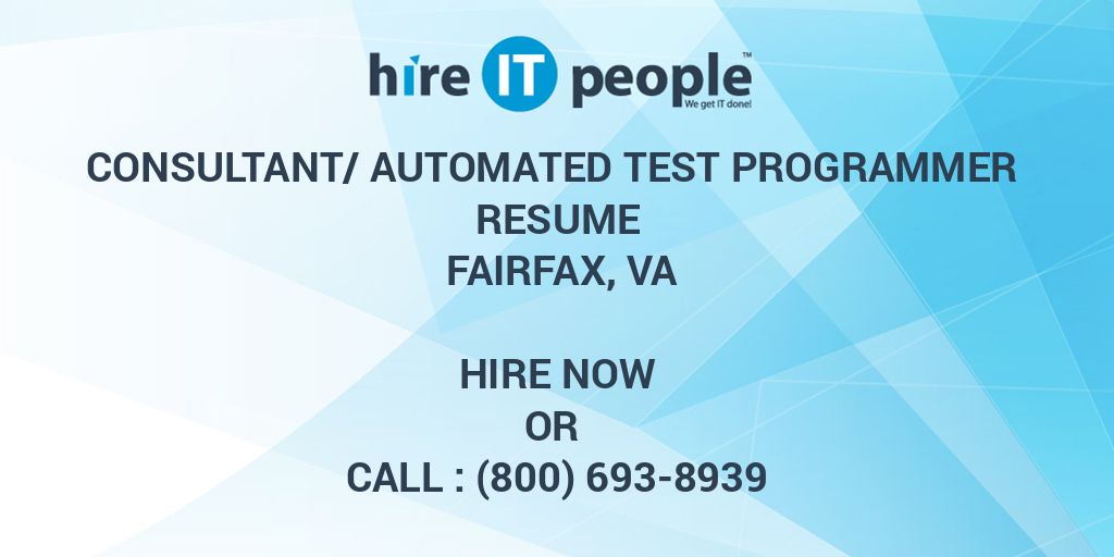 resume services fairfax va