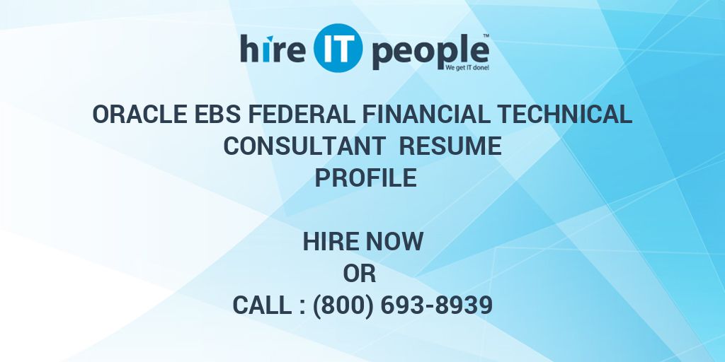 ORACLE EBS TECHNICAL CONSULTANT JOB DESCRIPTION visual data 3