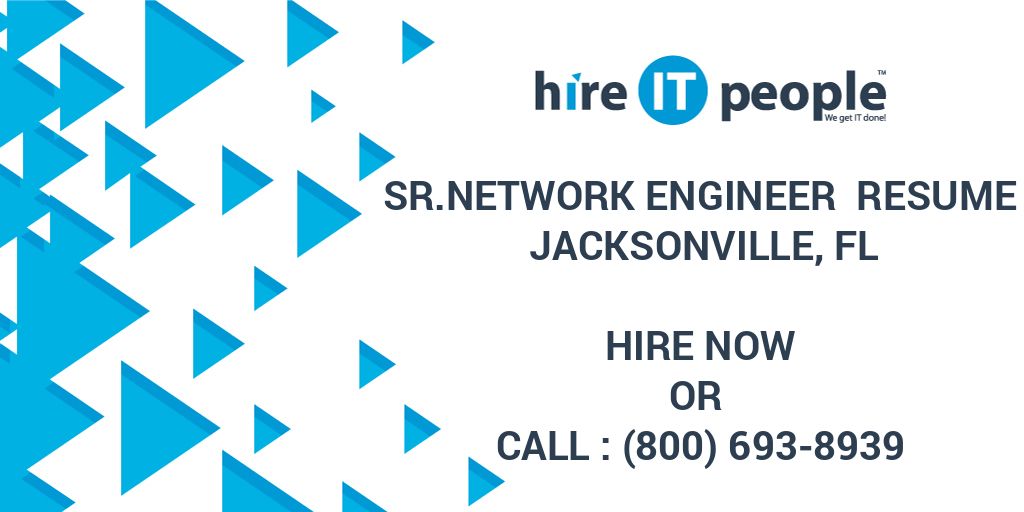 Engineer Resume Jacksonville, FL Hire IT People We get