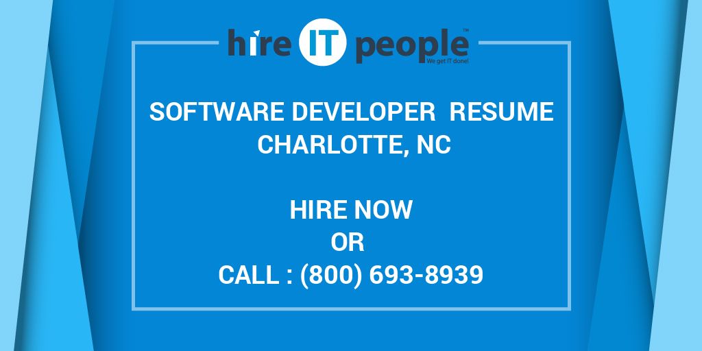 software-developer-resume-charlotte-nc-hire-it-people-we-get-it-done