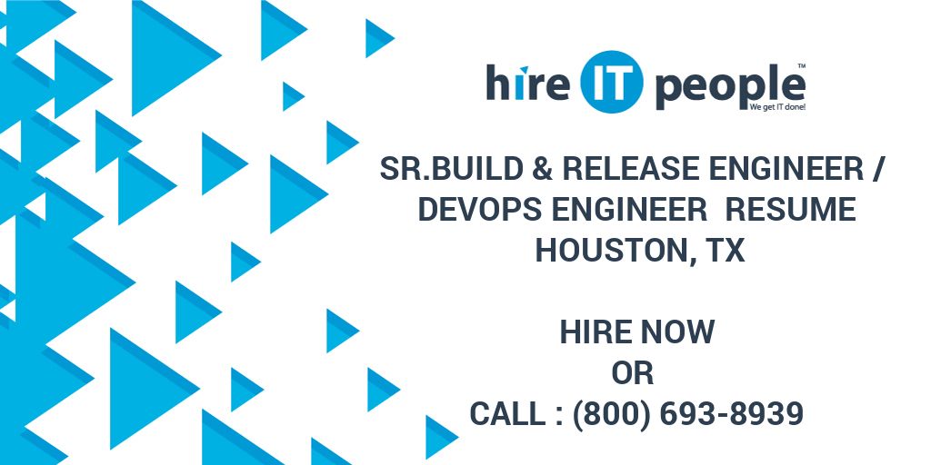 Sr Build amp Release Engineer Devops - 391351 