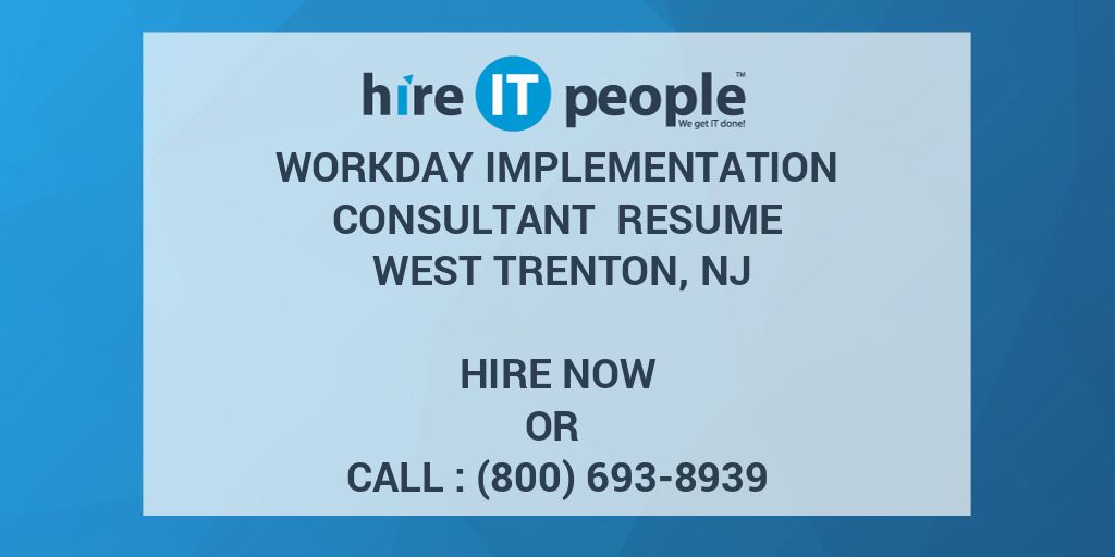 Workday Implementation Consultant