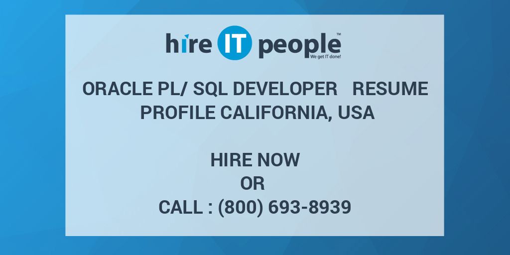 junior pl sql developer jobs in usa junior pl sql developer jobs in usa