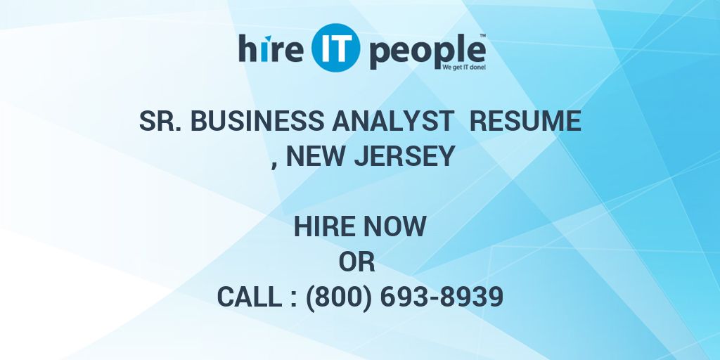 Sr. compensation analyst jobs in new jersey
